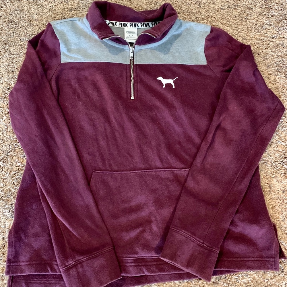 Pink Victoria’s Secret pullover